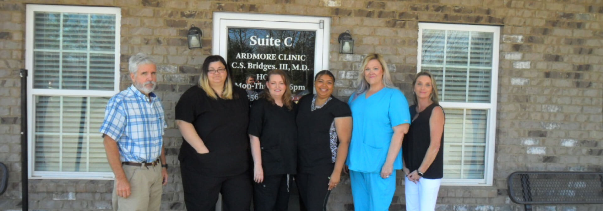 Ardmore Clinic Header Our Team Page